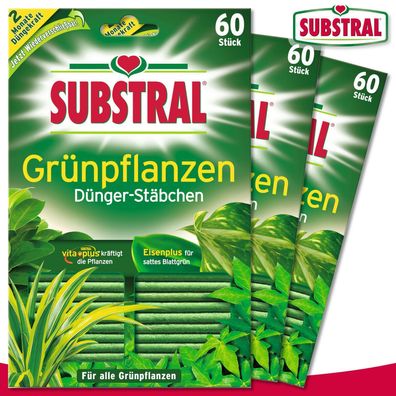 Substral 180 Stück Grünpflanzen-Düngerstäbchen