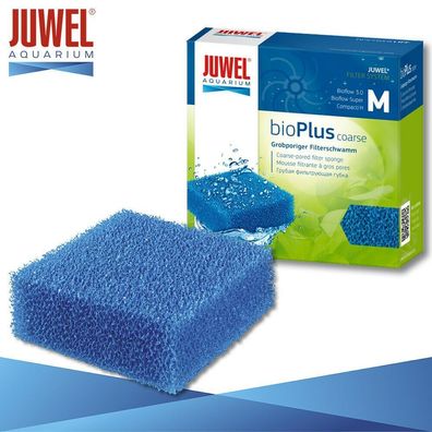 Juwel bioPlus coarse Grobporiger Filterschwamm M Aquarium Filtermedien Schwamm