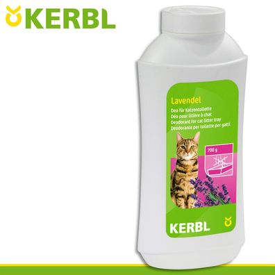 Kerbl 700g Deo-Konzentrat für Katzentoilette Lavendel Duft Katzenstreuzusatz