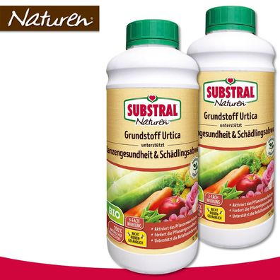 Substral Naturen 2 x 1 l Grundstoff Urtica Pflanzengesundheit Schädlingsabwehr