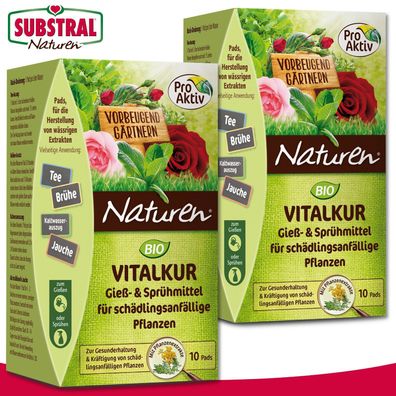 Substral Naturen 2 x 40 g Vitalkur für schädlingsanfällige Pflanzen (à 10 Pads)