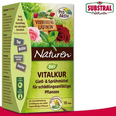 Substral Naturen 40 g Vitalkur für schädlingsanfällige Pflanzen (10 Pads)