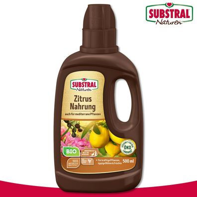 Substral Naturen 500 ml Zitrus & mediterrane Pflanzen Nahrung Bio