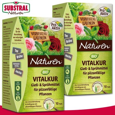 Substral Naturen 2x 40g Vitalkur für pilzanfällige Pflanzen (à 10 Pads) Stärkung