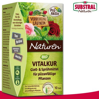 Substral Naturen 40g Vitalkur für pilzanfällige Pflanzen (10 Pads) Gemüse Beet