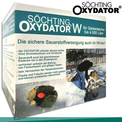 Söchting Oxydator W für Gartenteiche bis 4000L Wasserpflege Fische Algen O2