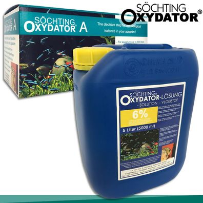 Söchting-Set: Oxydator A für Aquarien bis 800 l + 5 l Oxydator Lösung 6%