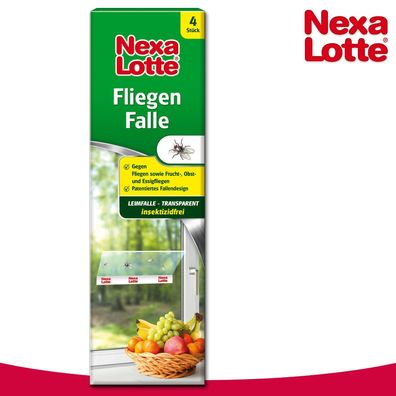 Substral Nexa Lotte 1 x 4 Stück Fliegen Falle