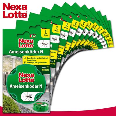 Substral Nexa Lotte 12 Stück Ameisenköder N Dose Bekämpfung Haus Garten Terrasse