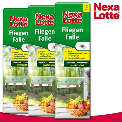 Substral Nexa Lotte 3 x 4 Stück Fliegen Falle