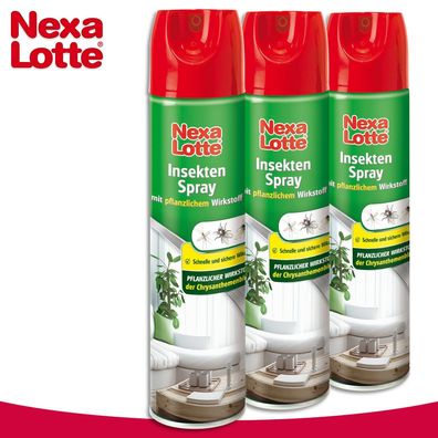 Substral Nexa Lotte 3 x 400 ml Insekten Spray