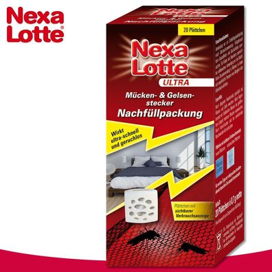 Substral Nexa Lotte Ultra Nachfüllpackung für Mücken- & Gelsenstecker