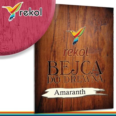 Rekol 18g Pulver Holzbeize | Amaranth | Beize Beutelbeize Möbelbeize Pulverbeize