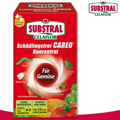 Substral Celaflor 100 ml Schädlingsfrei CAREO Konzentrat Gemüse Raupen Blattlaus
