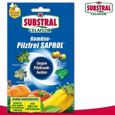 Substral Celaflor 16ml Gemüse-Pilzfrei SAPROL (4x 4ml) Kartoffel Gurke Mehltau