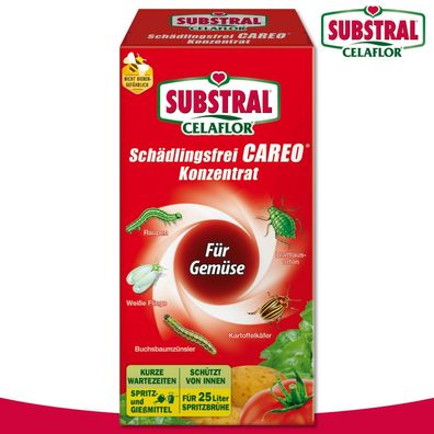 Substral Celaflor 250 ml Schädlingsfrei CAREO Konzentrat Gemüse Raupen Blattlaus