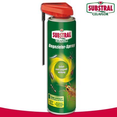 Substral Celaflor 400 ml Ungeziefer-Spray Kakerlaken Ameisen Asseln Schaben Floh