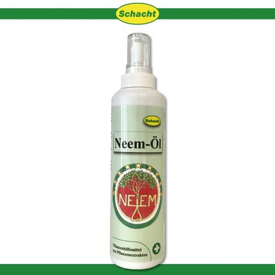 Schacht 250 ml Neem-Öl in Pumpflasche Pflanzenhilfsmittel Stärkung vitalisierend