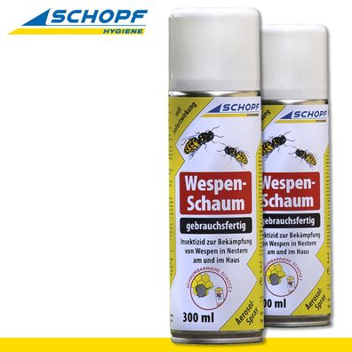 Schopf Hygiene 2 x 300 ml Wespen-Schaum