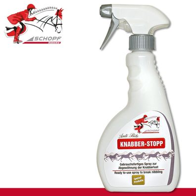 Schopf Riders 500 ml Anti Bite Knabber-Stopp | Pumpflasche