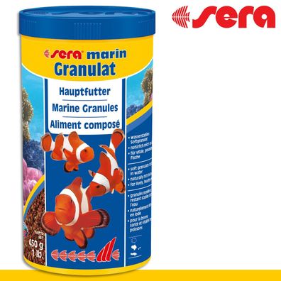 sera 1000 ml marin Granulat Meerwasser Fischfutter Aquaristik Hauptfutter