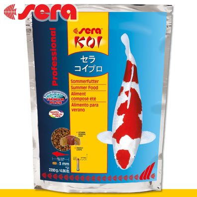 sera 2200 g Koi Professional Sommerfutter Alleinfutter über 17 °C