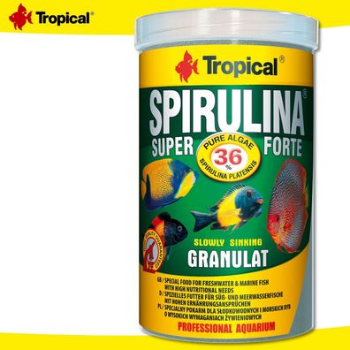 Tropical 1000 ml Spirulina Super Forte 36% Granulat