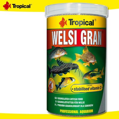 Tropical 1000 ml Welsi Gran | Granulatfutter für Welse