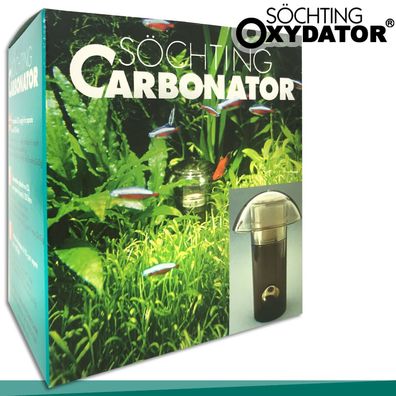 Söchting Carbonator für Aquarien bis 250L CO2 Wachstum Pflanzen Wasserpflege