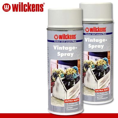 Wilckens 2 x 400 ml Vintage Effekt Spray Sardinien Shabby chic innen und außen