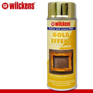 Wilckens 400 ml Gold Effekt Veredelungs-Spray hochglänzend