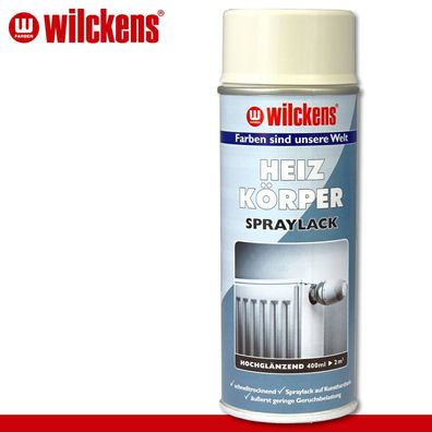 Wilckens 400 ml Heizkörper Spraylack hochglänzend cremeweiß