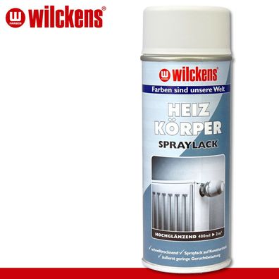 Wilckens 400 ml Heizkörper Spraylack nochglänzend reinweiß