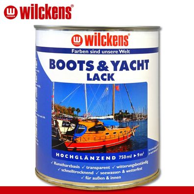 Wilckens 750 ml Boots & Yachtlack farblos Bootslack Yachtlack Schiffslack