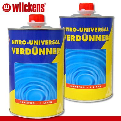 Wilckens 2 x 1 l Nitro-Universal-Verdünner Nitroverdünnung Universalverdünnung