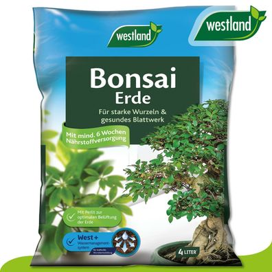 Westland 4L Bonsai Erde »Die Nummer 1 in England für den Garten« Nährstoffe