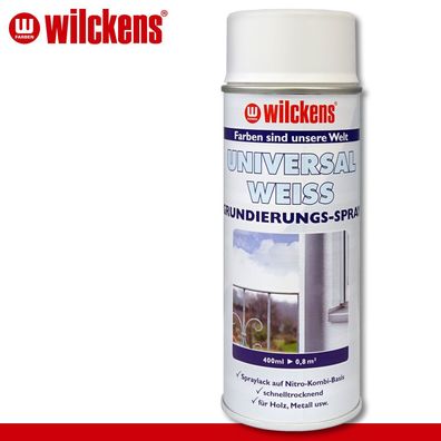 Wilckens 400 ml Universal Weiss Grundierungs-Spray außen & innen