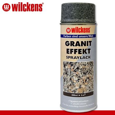 Wilckens 400 ml Granit-Effekt Spraylack Effektlack Grau Granit Look