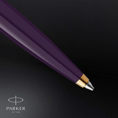 PARKER 2123518 51 Deluxe Kugelschreiber | Pflaume und goldene Attribute | Mittlere...
