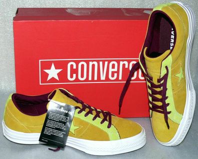 Converse 161616C ONE STAR OX Suede Leder Schuhe Sneaker Boots 44 45 Apple Sharp