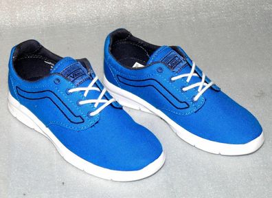 Vans ISO 1,5 Lite K'S Canvas Kinder Schuhe Freizeit Sneaker 31 UK13 Imperia Blau