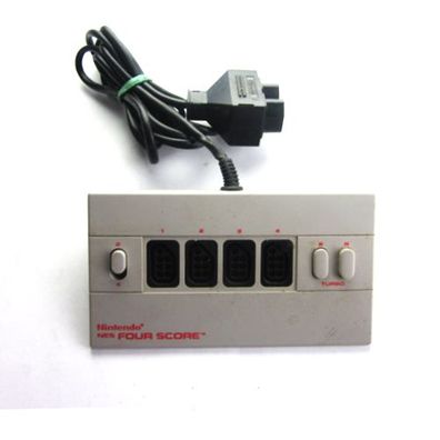 Original NES - Nintendo ES FOUR SCORE Adapter / 4-SPIELER-ADAPTER (Kabelisolierung...
