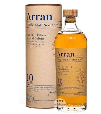 Arran 10 Jahre Single Malt Whisky (46 % Vol., 0,7 Liter) (46 % Vol., hide)