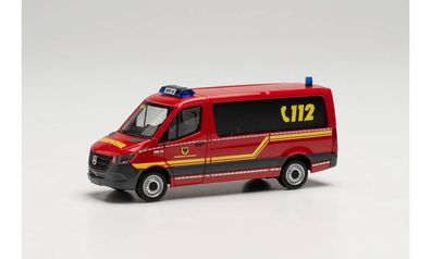 Herpa 949583 - Mercedes-Benz Sprinter´18 Bus FD - Feuerwehr Dortmund. 1:87
