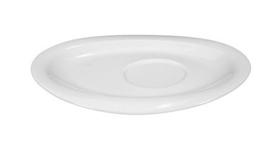 Seltmann Weiden Top Life Untertasse Porzellan oval 19 cm weiß