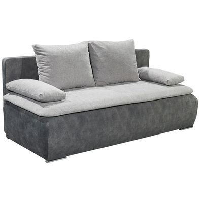 Sofa Schlafsofa Klappsofa Jugendsofa Couch inkl. Kissen ca. 208 cm breit JESSY...