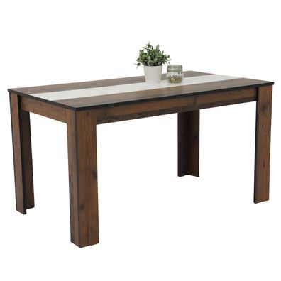 Tisch Esszimmer Küchentisch Tischgruppe ca. 140 x 80 cm Mareike Wendeplatte sc...