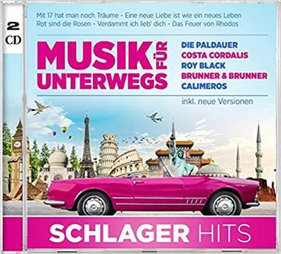 Musik für unterwegs - Schlager Hits 2er CD
