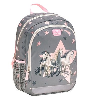 Belmil Kinderrucksack Star Horses Pferde 3-6 Jahre Kindergarten Vorschule