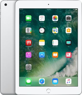 Apple iPad 5. Generation (2017) 32GB WiFi Silver - Neuwertiger Zustand DE Händler